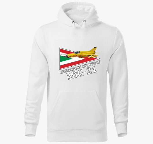 HUNAF MiG-21 2 pulover s kapuc...