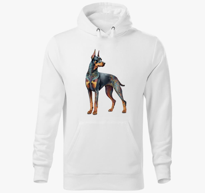 Doberman pulover s kapuco