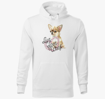 Csivava pulover s kapuco