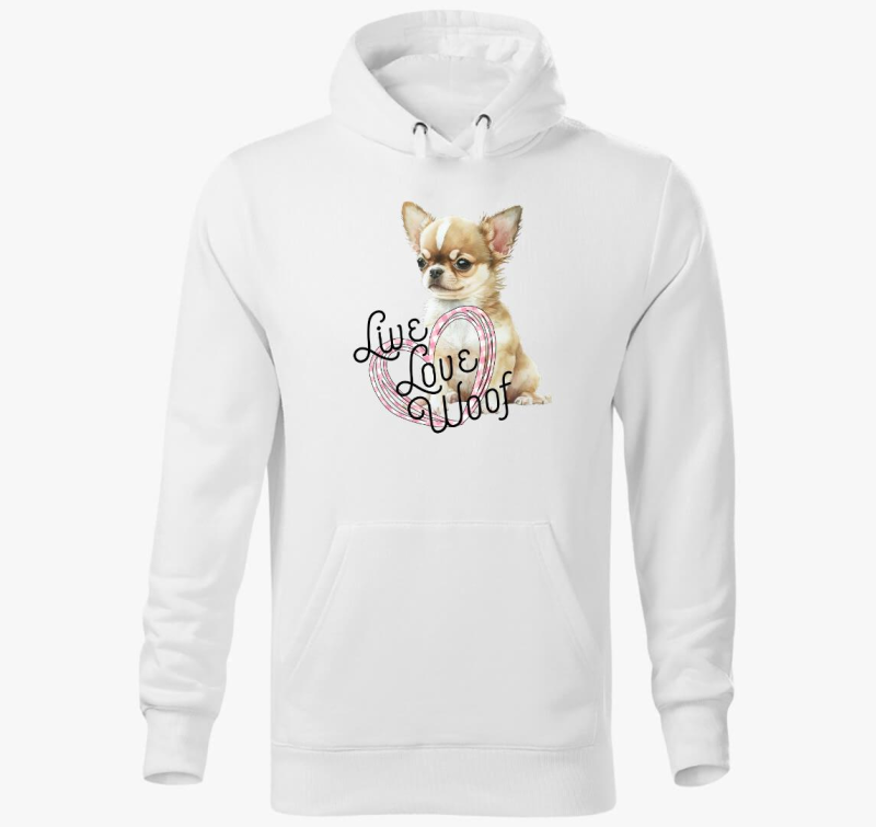 Csivava pulover s kapuco