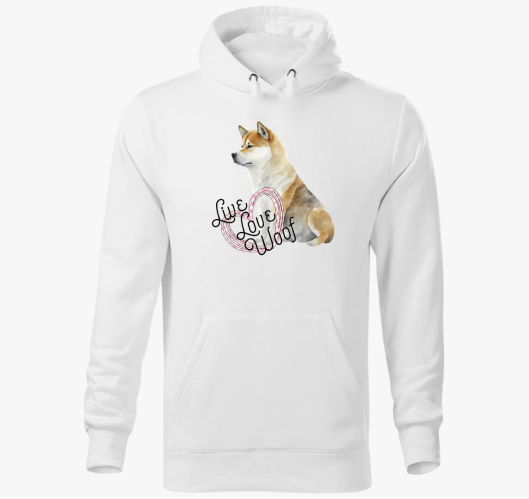 Akita pulover s kapuco