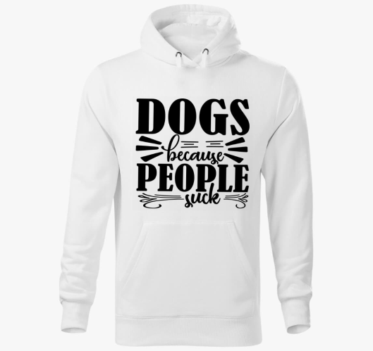 Dogs because pulover s kapuco