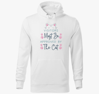 Visitors Cat pulover s kapuco