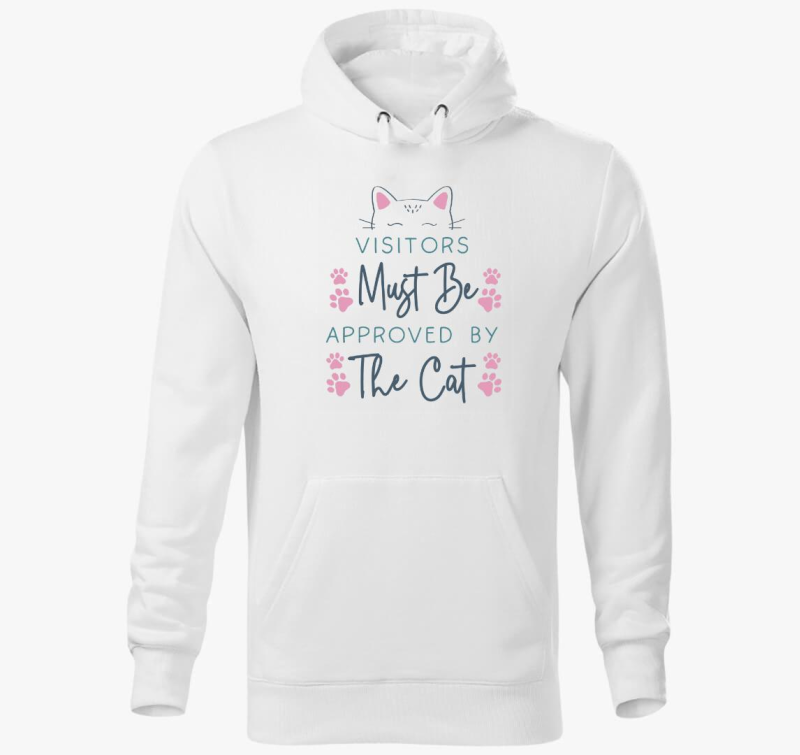 Visitors Cat pulover s kapuco