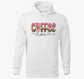 Coffee please pulover s kapuco