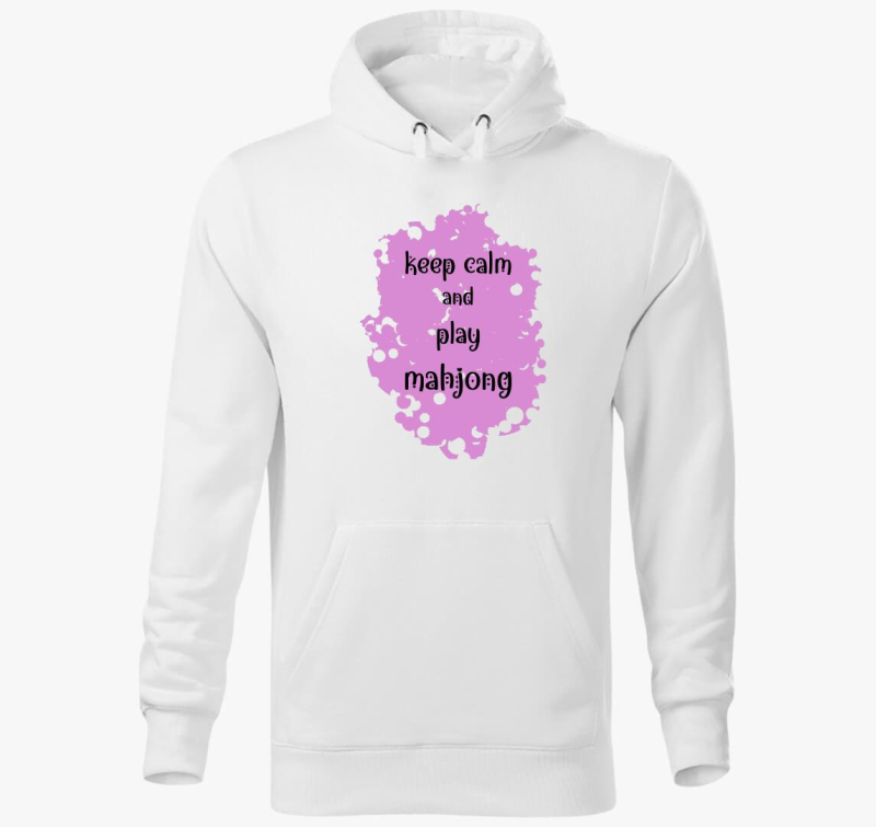 keep calm mahjong pink pulover s kapuco