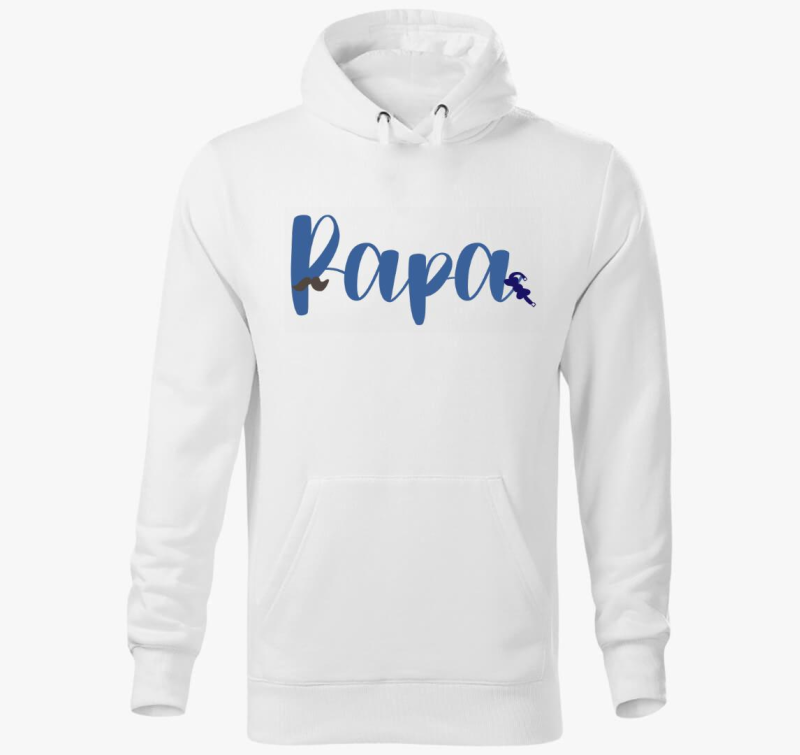 Papa pulover s kapuco