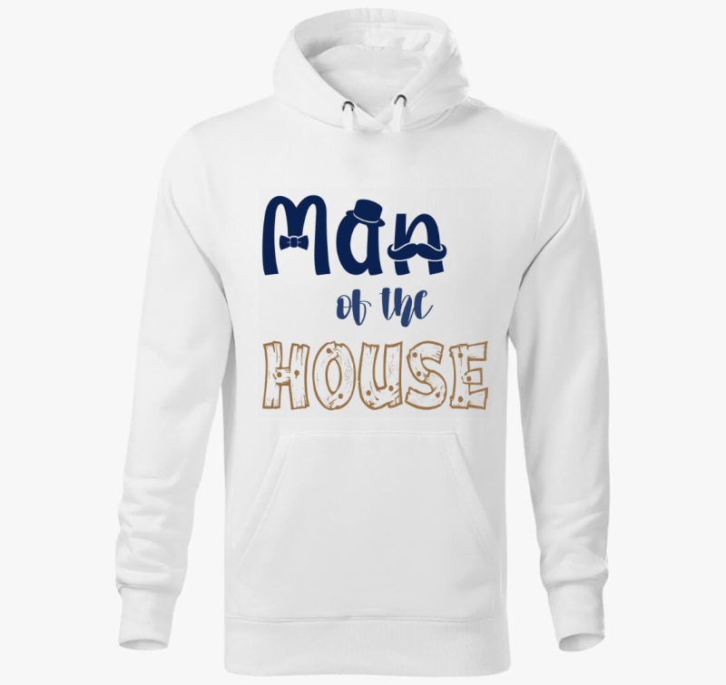 Man of the House pulover s kapuco