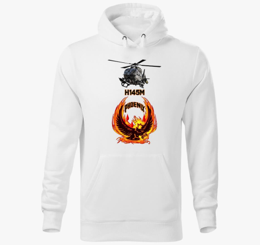 H145M Phoenix pulover s kapuco