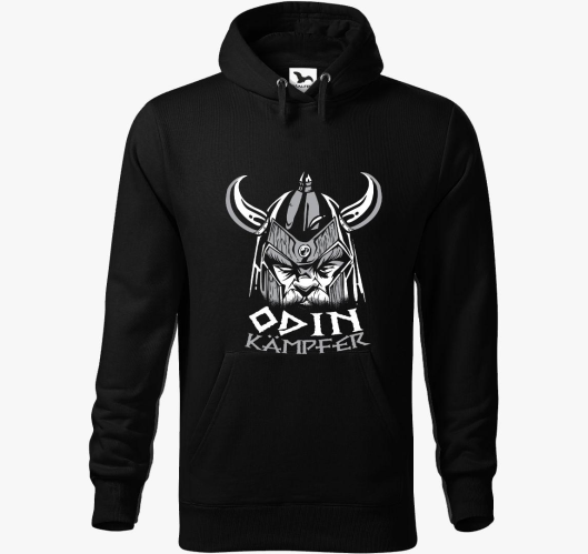 Odin Harcosa pulover s kapuco