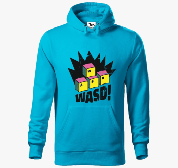 WASD igazi gamer pulover s kapuco