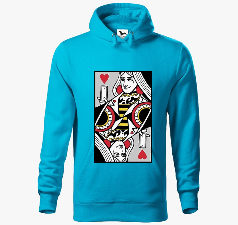 Drama Selfie Queen pulover s kapuco