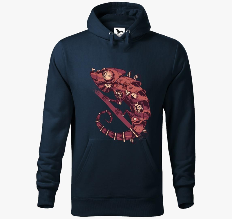 Steampunk pulover s kapuco