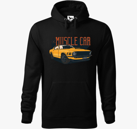 Izom pulover s kapuco