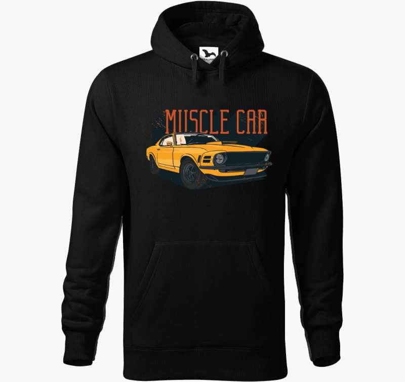 Izom pulover s kapuco