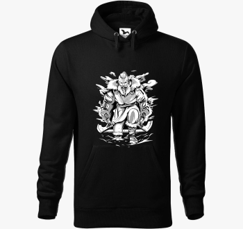 Viking harcos pulover s kapuco