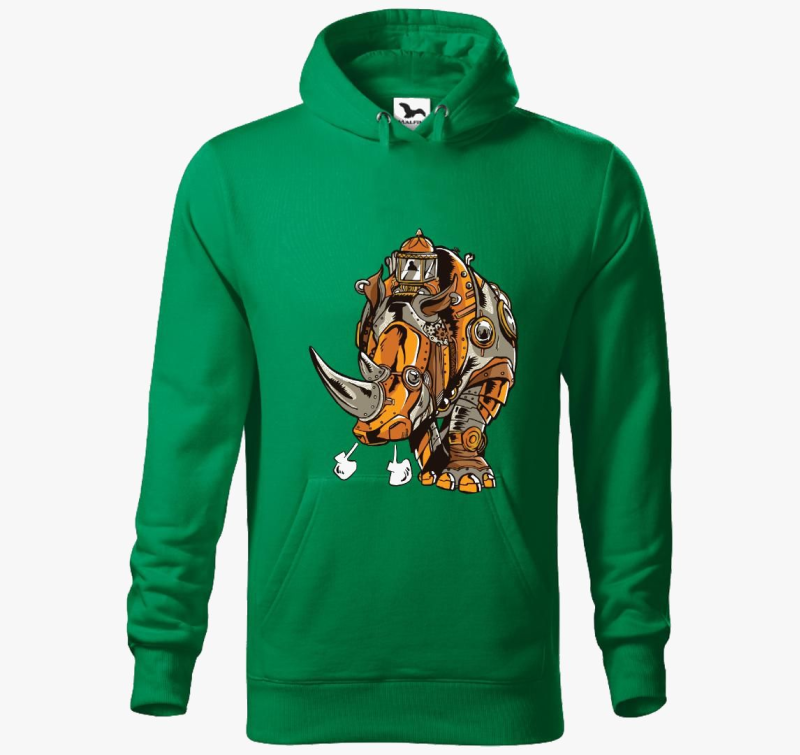 Steampunk pulover s kapuco