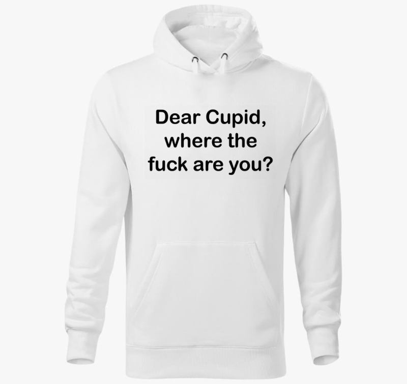 Dear Cupid pulover s kapuco