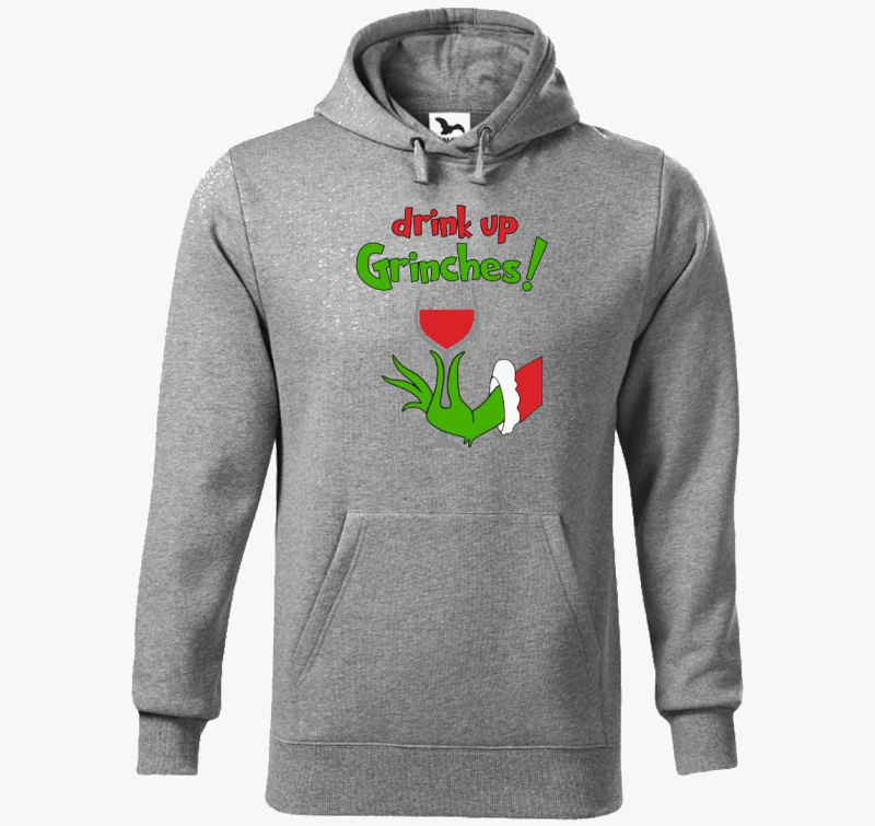 poharunkat - Grincses pulover s kapuco