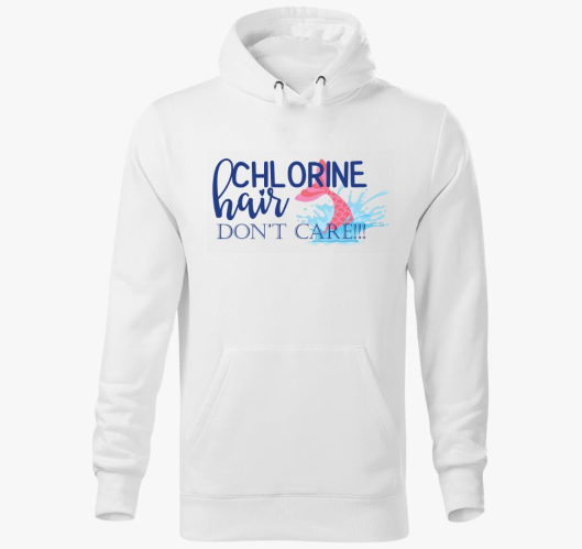 chlorine hair pulover s kapuco