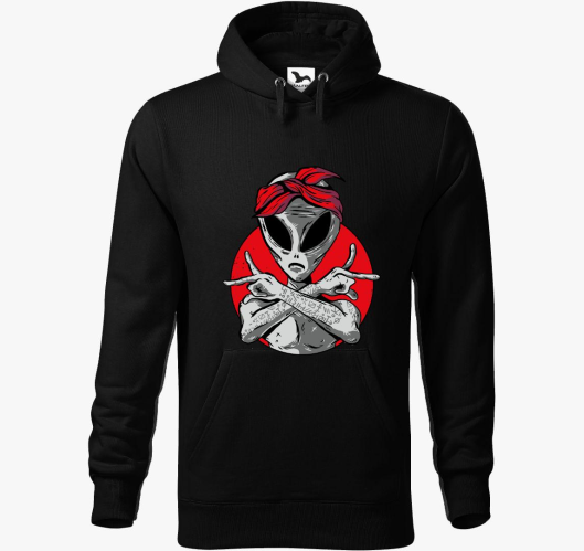 We come in peace YO! pulover s...