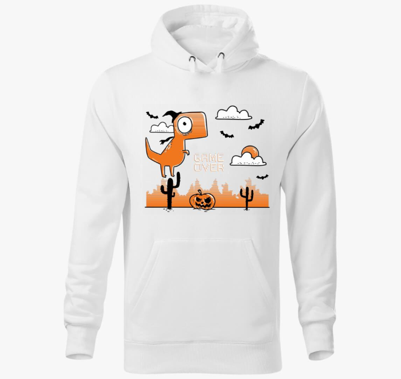 Game Over Halloween pulover s kapuco