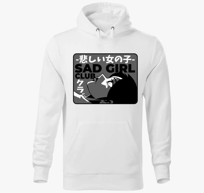 Sad Girl Club pulover s kapuco