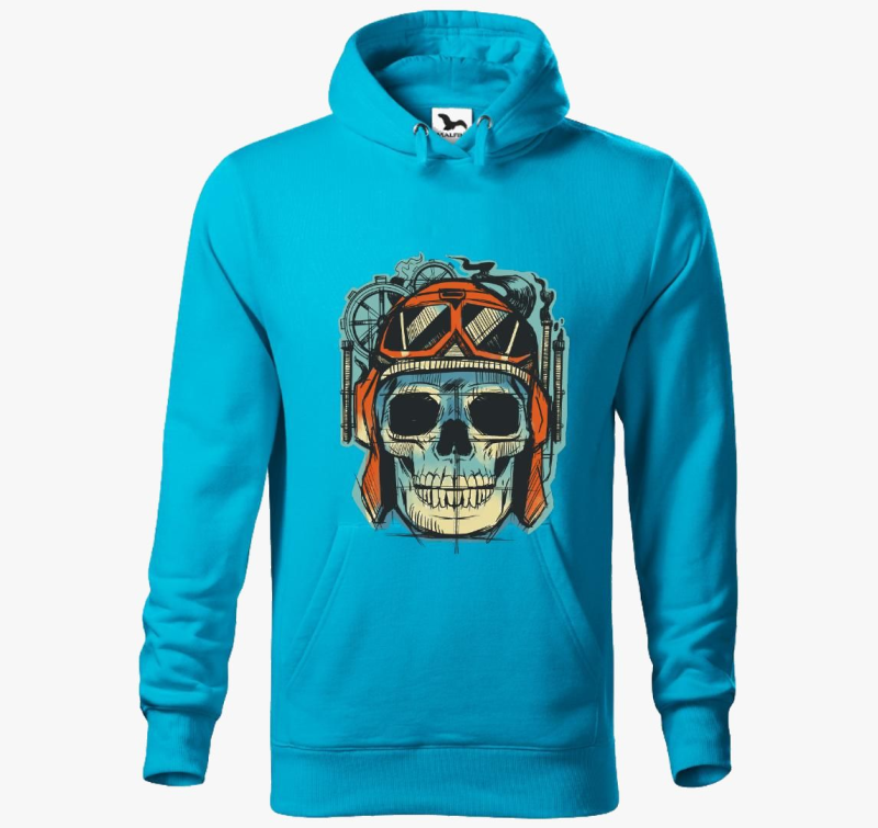 Gear Skull pulover s kapuco