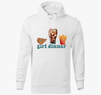 girl dinner fastfood...