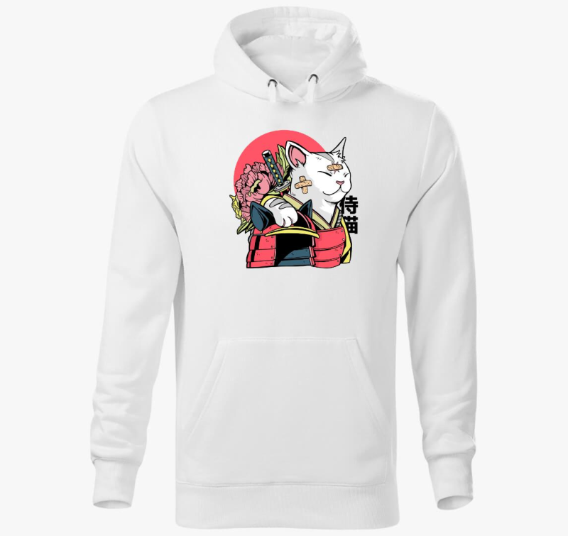 Samurai Cica pulover s kapuco