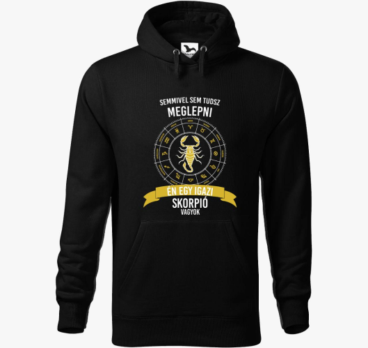 Igazi sem - pulover s kapuco