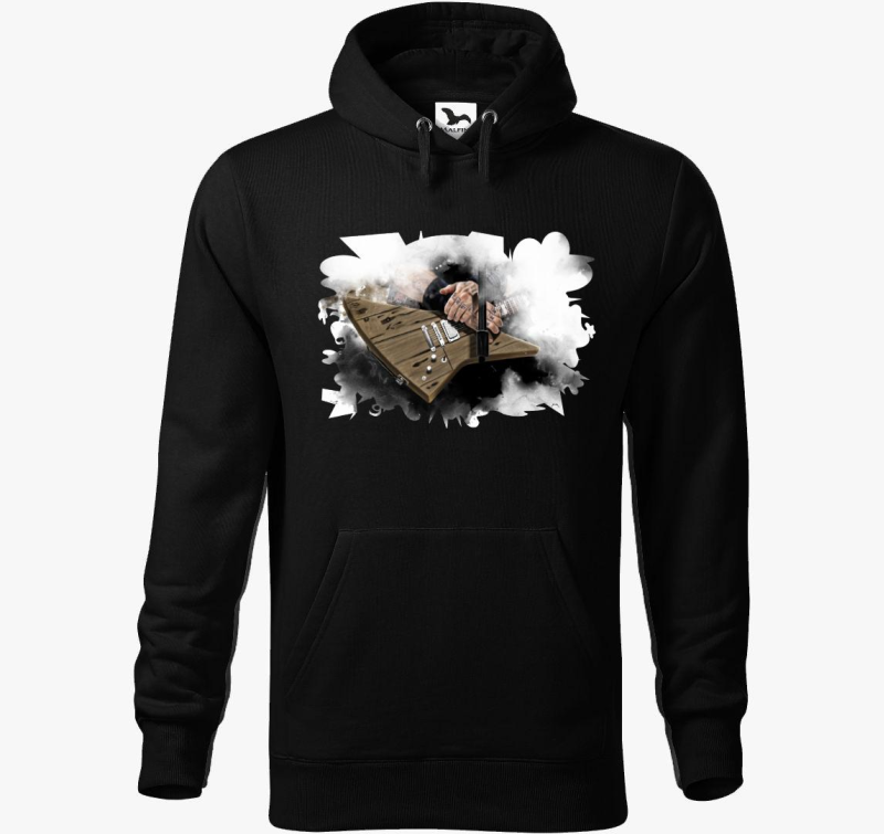 James Hetfield kitara pulover s kapuco