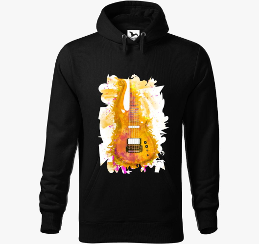 Prince kitara pulover s kapuco