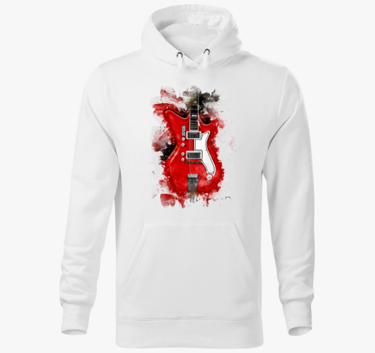 Jack White kitara pulover s ka...