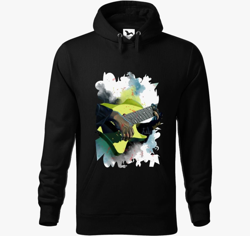 Tosin Abasi kitara pulover s kapuco