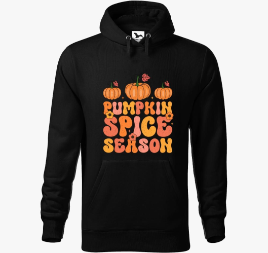 pumpkinspice pulover s kapuco