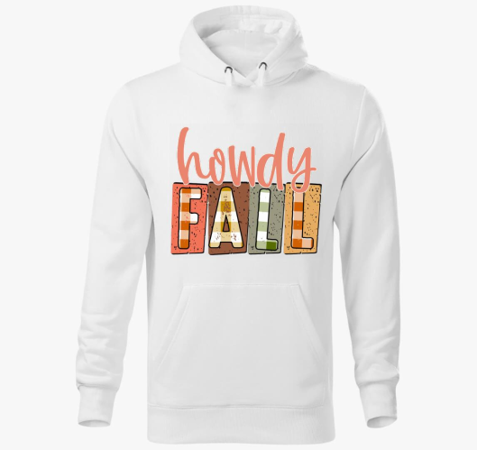 Howdy Fall pulover s kapuco