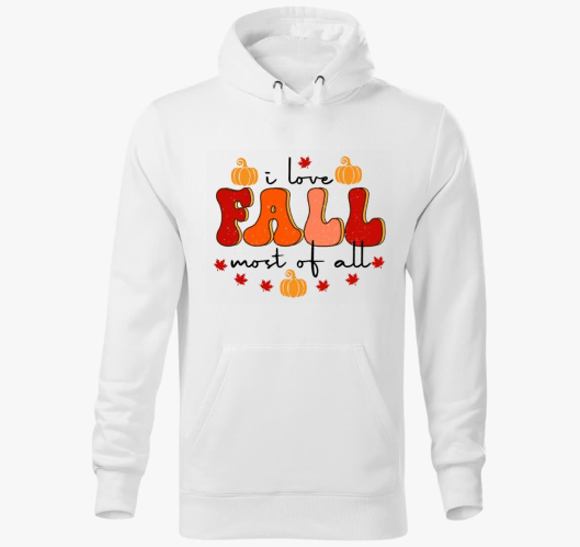 I love fall pulover s kapuco