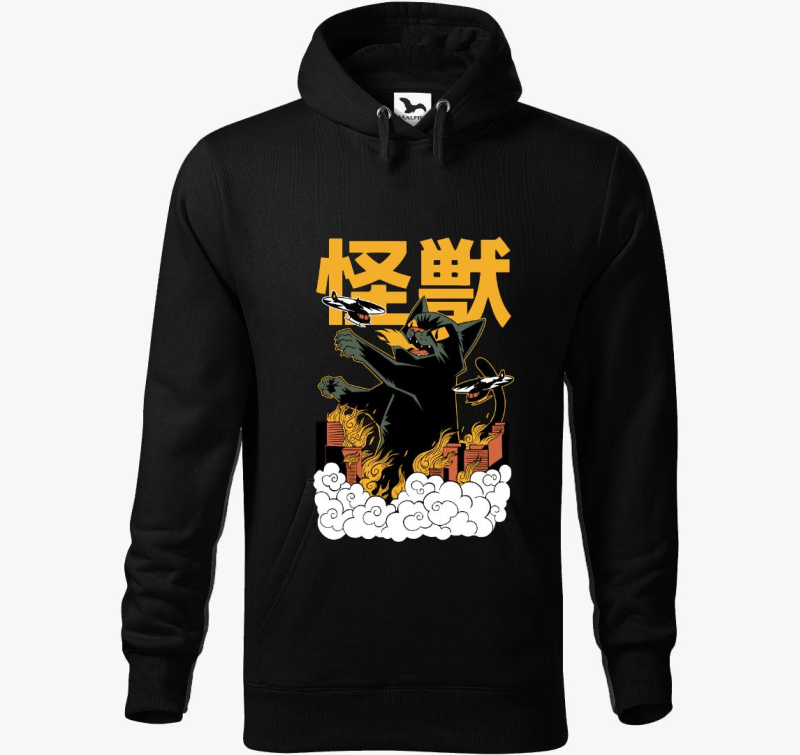 Katju pulover s kapuco