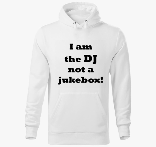 DJ jukebox pulover s kapuco