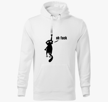 Oh fuck macska pulover s kapuco