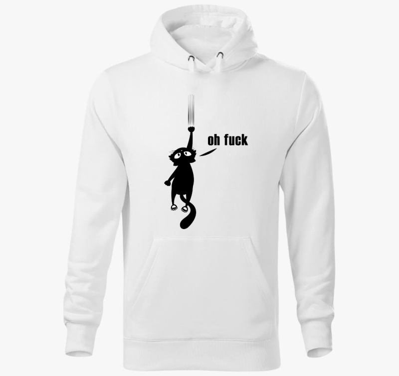 Oh fuck macska pulover s kapuco