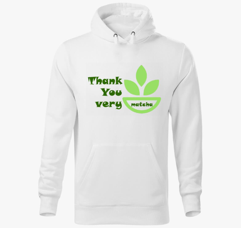 very matcha pulover s kapuco