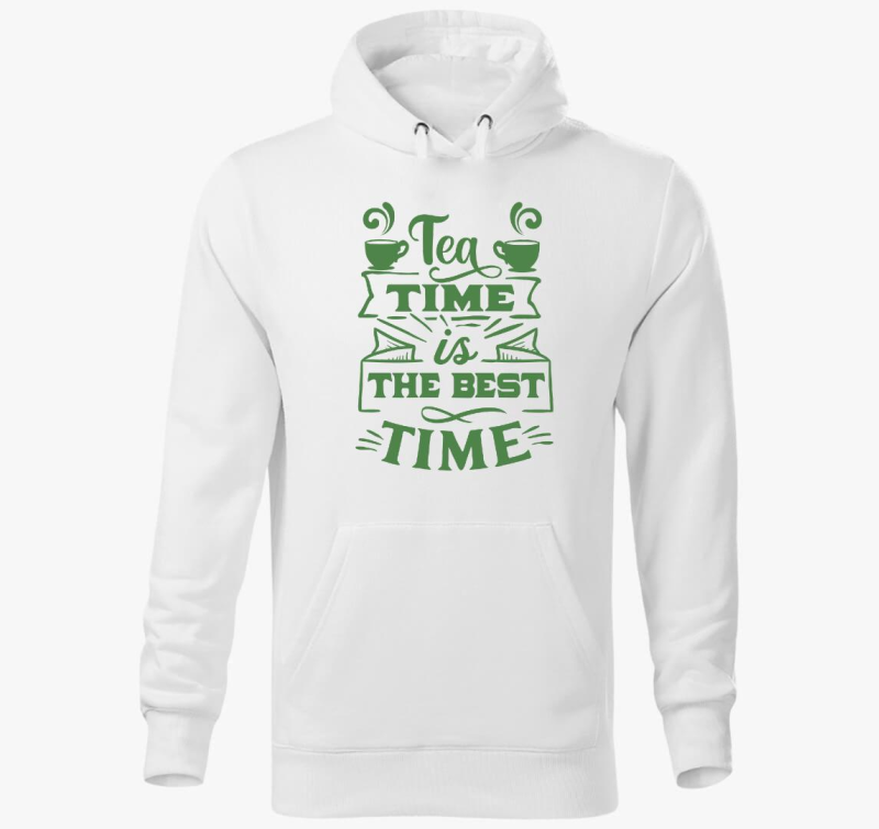 Tea time pulover s kapuco