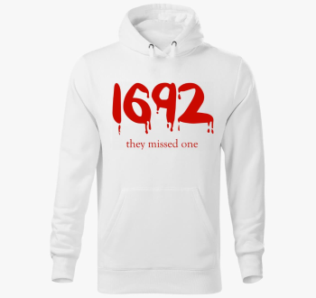 1692 rdeča pulover s kapuco