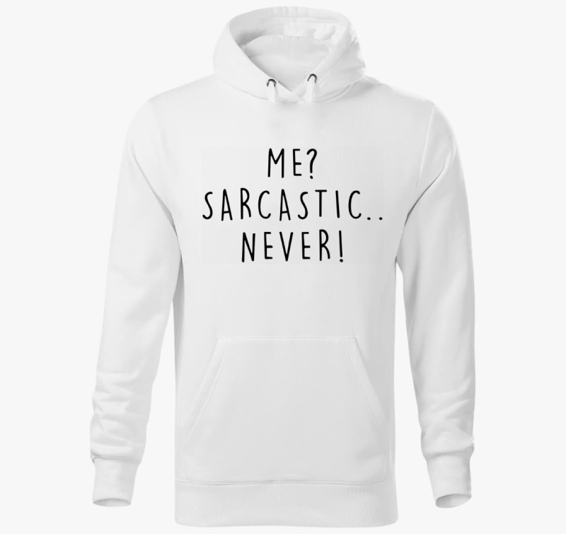 szarkasztikus? Soha! pulover s kapuco
