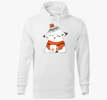 winter cat caffeine pulover s kapuco