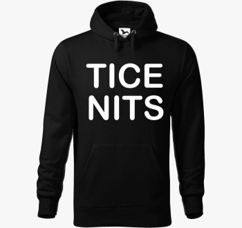 tice nits pulover s kapuco