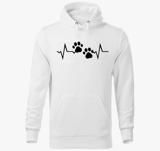 Mancs szeretet pulover s kapuc...