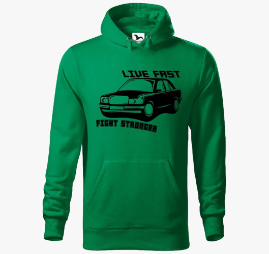 Live fast 8 pulover s kapuco